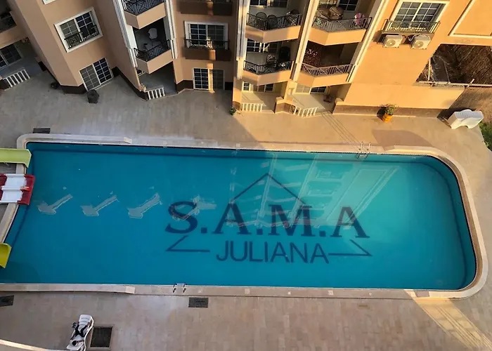 Juliana Sea View 1Br With 2 Pools & Water Slides Apartamento Hurghada